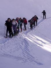 Monte vers le Col de l'Infernet