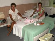 Chambre 21 du gte : Chantal, Gisle, Josette et Marie-Franoise