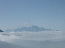 100_L'obiou au dessus de la mer de nuages